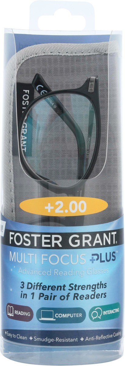 slide 8 of 11, Foster Grant Multifocus Plus Advanced Reading Glasses 1 ea, 1 ct