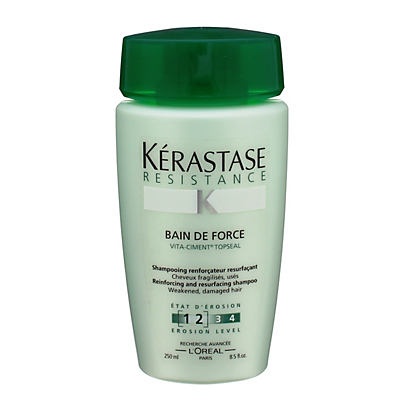 slide 1 of 1, Kerastase Resistance Bain De Force Shampoo, 8.5 oz