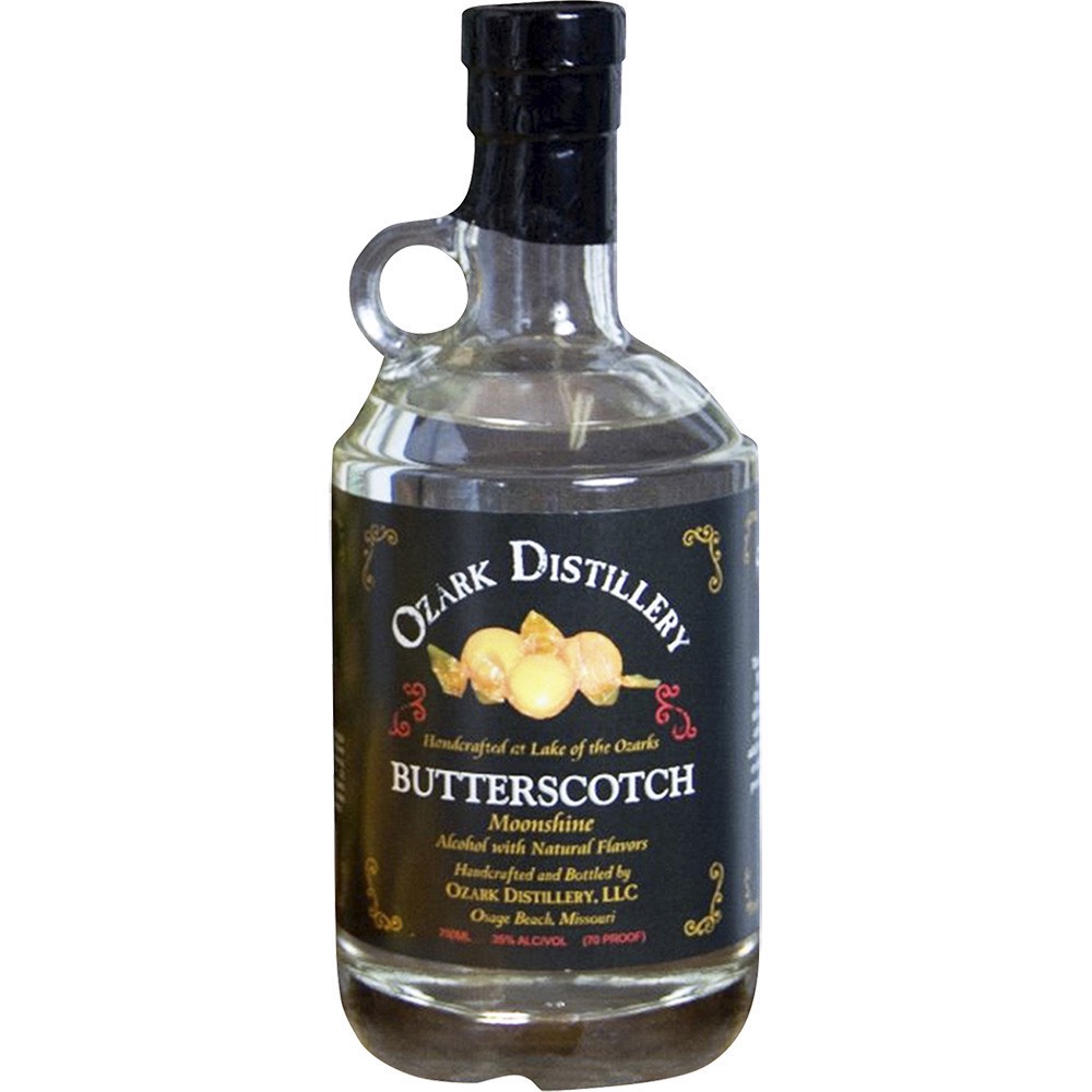 slide 1 of 1, Ozark Distillery Butterscotch Moonshine, 750 ml
