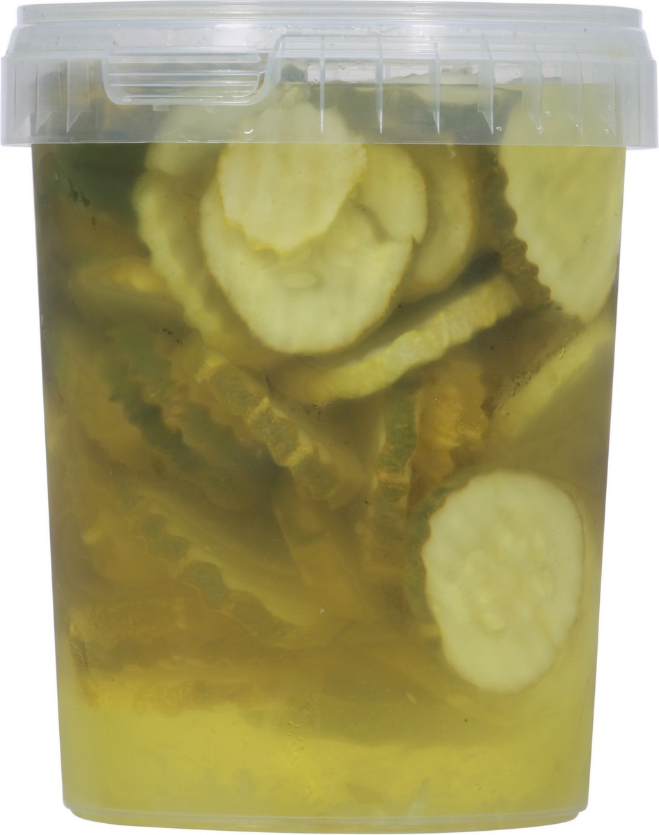 slide 7 of 14, True Texas BBQ Sliced Restaurants Pickles 32 fl oz, 32 oz