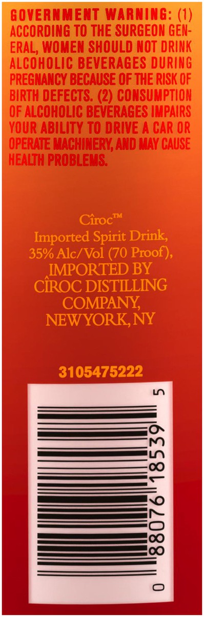 slide 2 of 5, Ciroc Limited Edition Summer Citrus Vodka, 750 ml