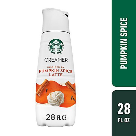 slide 1 of 1, Starbucks Coffee Creamer Liquid Pumpkin Spice Latte - 28 Fl. Oz., 28 fl oz