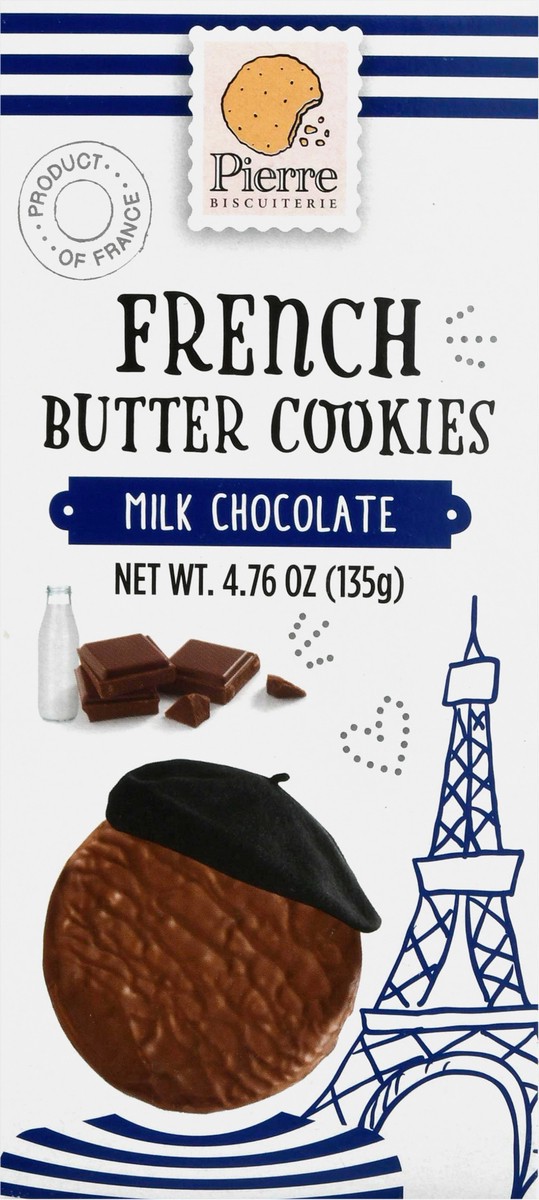 slide 1 of 14, Pierre Biscuiterie French Butter Cookies Coated In Milk Chocolate, 4.76 oz