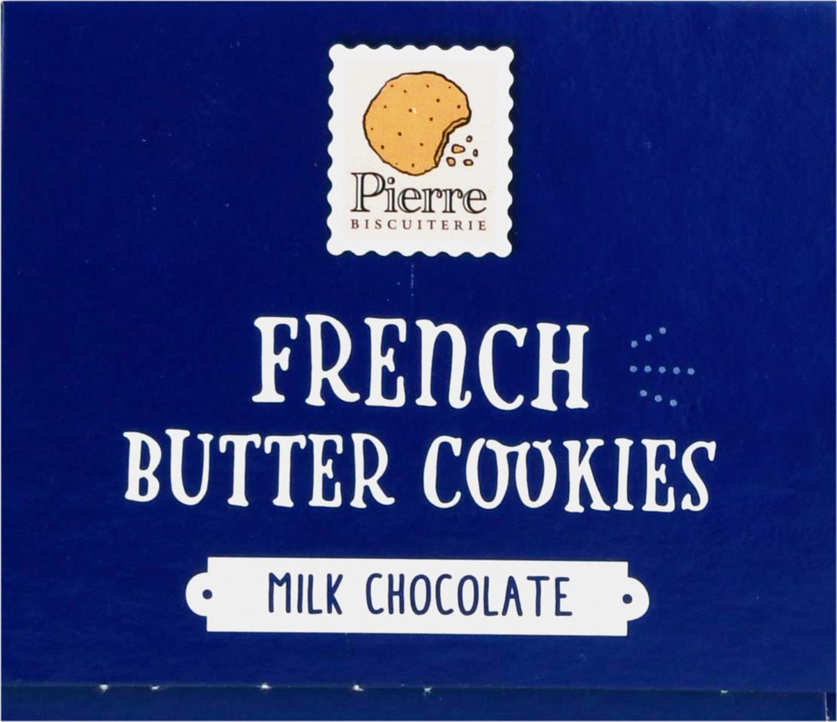 slide 12 of 14, Pierre Biscuiterie French Butter Cookies Coated In Milk Chocolate, 4.76 oz