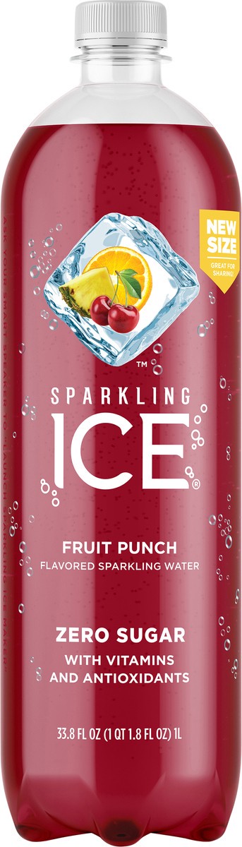 slide 3 of 7, Sparkling Ice Fruit Punch Sparkling Beverage - 1L Bottle, 1 liter