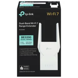 TP-Link BE3200 Dual-Band Wi-Fi 7 Range Extender, 1 ct