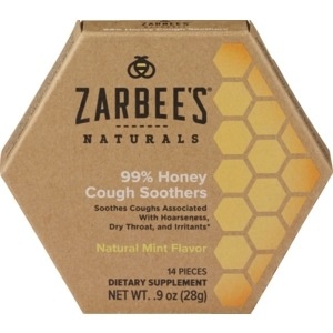 slide 1 of 1, Zarbee's Naturals Cough Soothers 14 ea, 14 ct