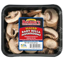 Rwm Sliced Baby Bella Mushrooms
