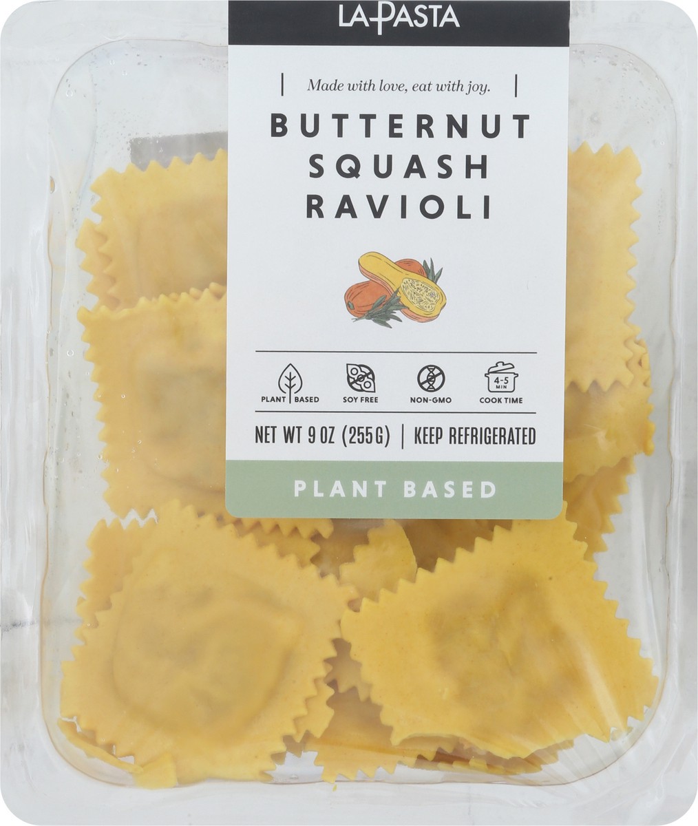 slide 4 of 6, La Pasta Butternut Squash Ravioli 9 oz, 9 oz