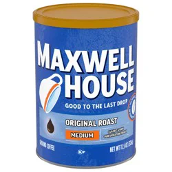 Maxwell House Medium Roast Original Roast Ground Coffee, 11.5 oz. Canister