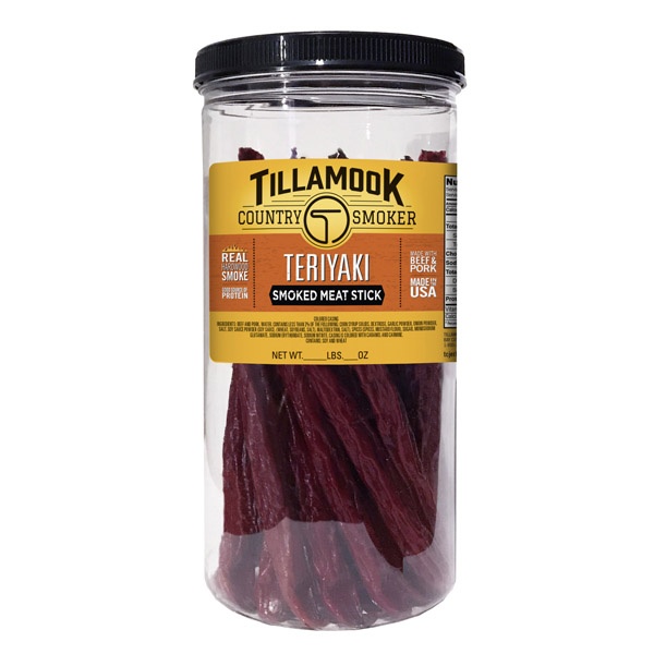 slide 1 of 1, Tillamook Teriyaki Sticks, 20 ct