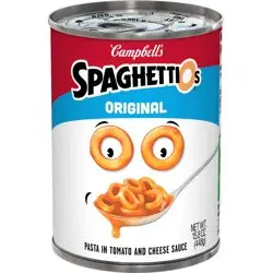 Campbell's SpaghettiOs Original Canned Pasta, 15.8 oz Can