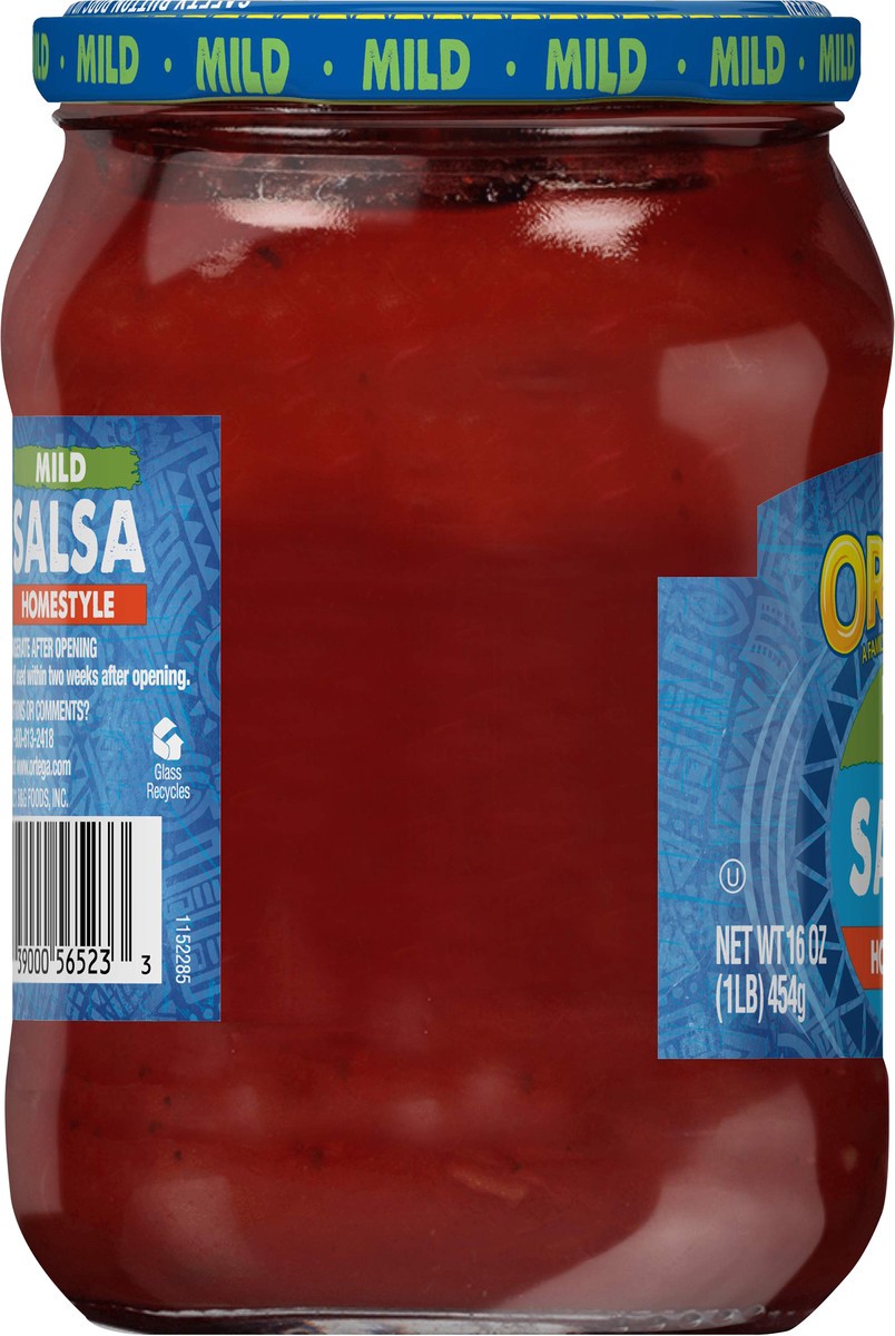 slide 8 of 9, Ortega Mild Homestyle Medium Salsa - 16 oz, 16 oz