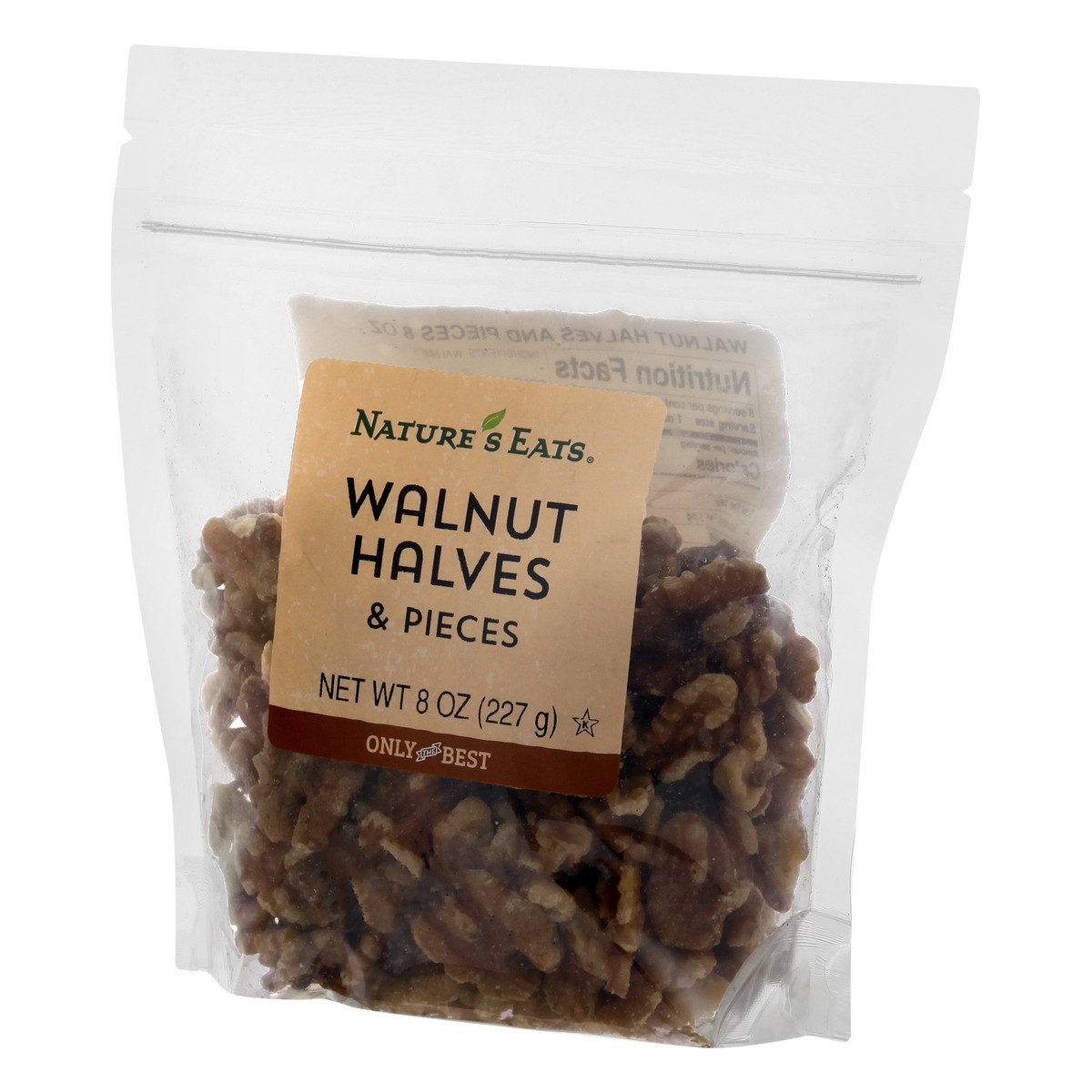 slide 4 of 11, Nature's Eats Halves & Pieces Walnut 8 oz, 8 oz