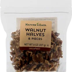 Nature's Eats Halves & Pieces Walnut 8 oz