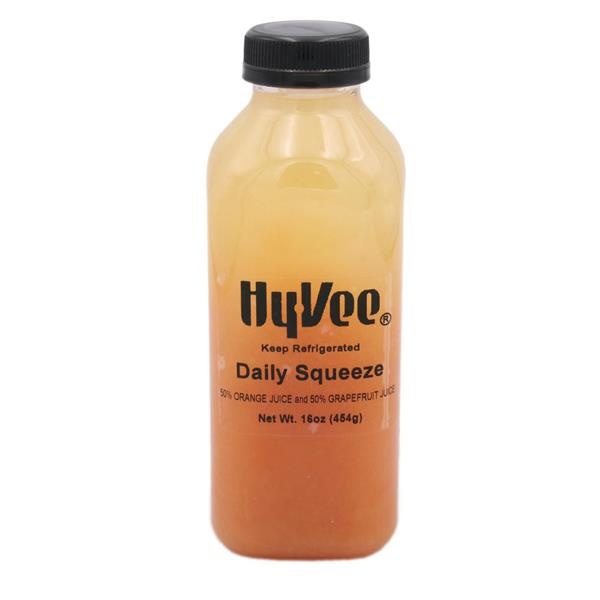 slide 1 of 1, Hy-Vee Daily Squeeze, 16 oz