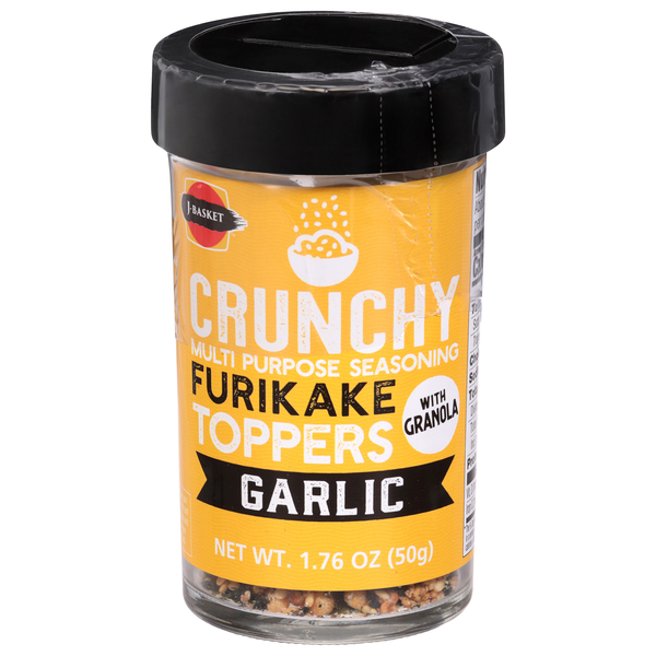 slide 1 of 1, J Basket Crunchy Furikake Garlic, 1.76 oz