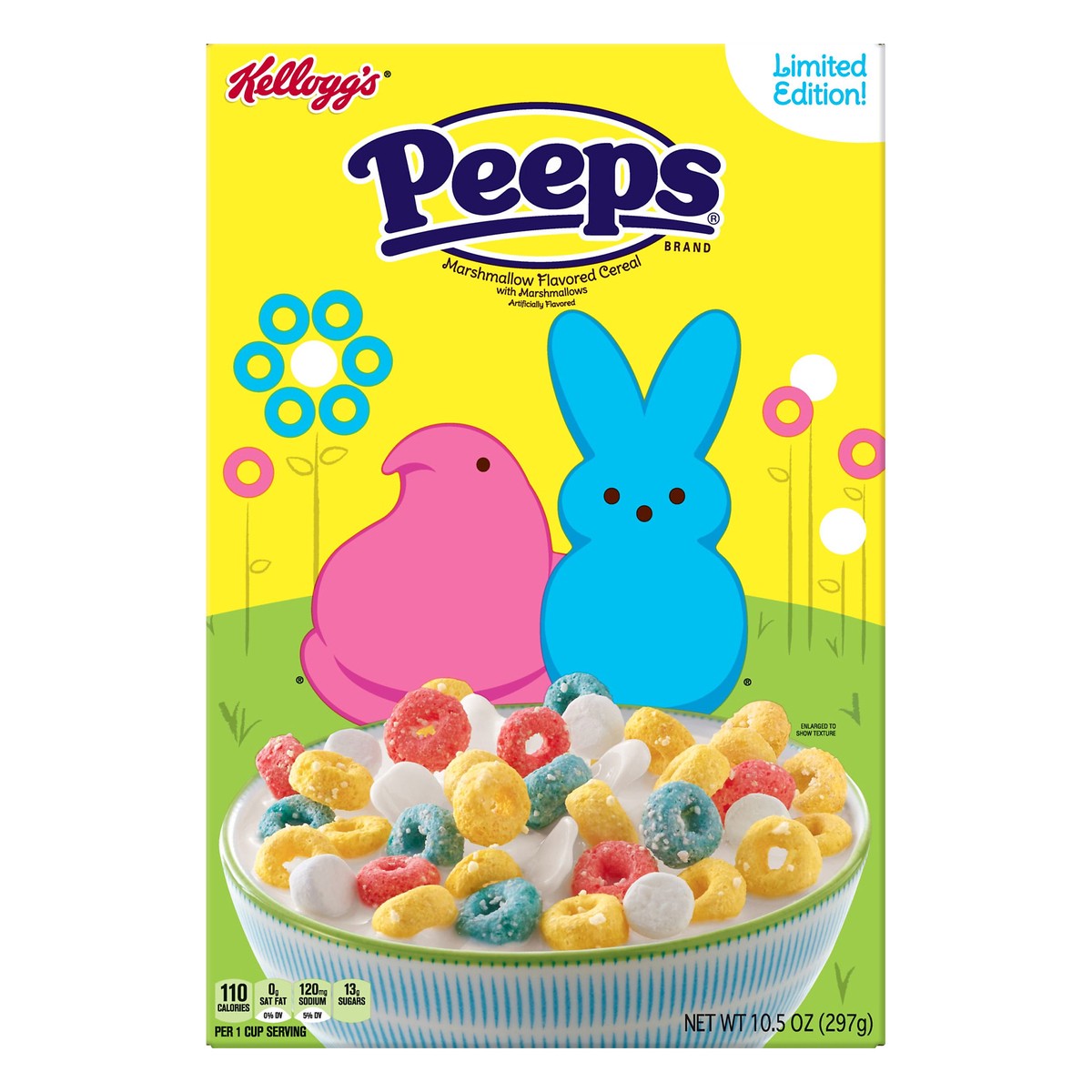 slide 1 of 5, Kellogg's Peeps Kelloggs Cereal, 10.5 oz