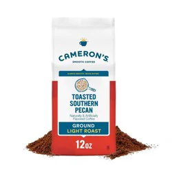 Cameron's Coffee Toasted Southern Pecan Light Roast Ground Coffee - 12 oz