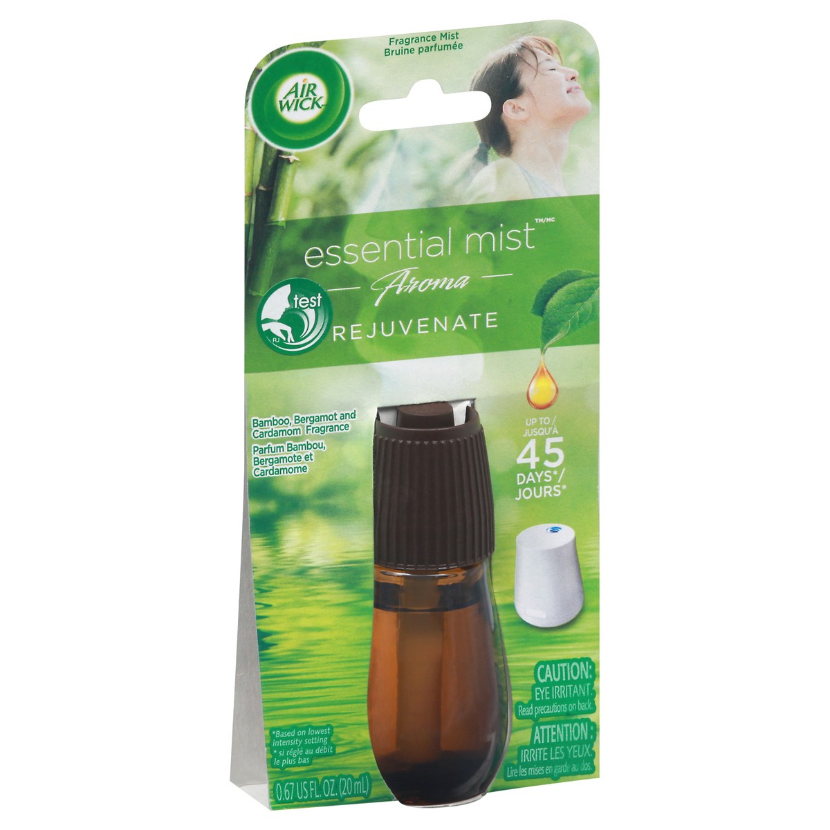 slide 12 of 12, Air Wick Essential Mist Rejuvenate Aroma Fragrance Mist 0.67 fl oz, 0.67 fl oz