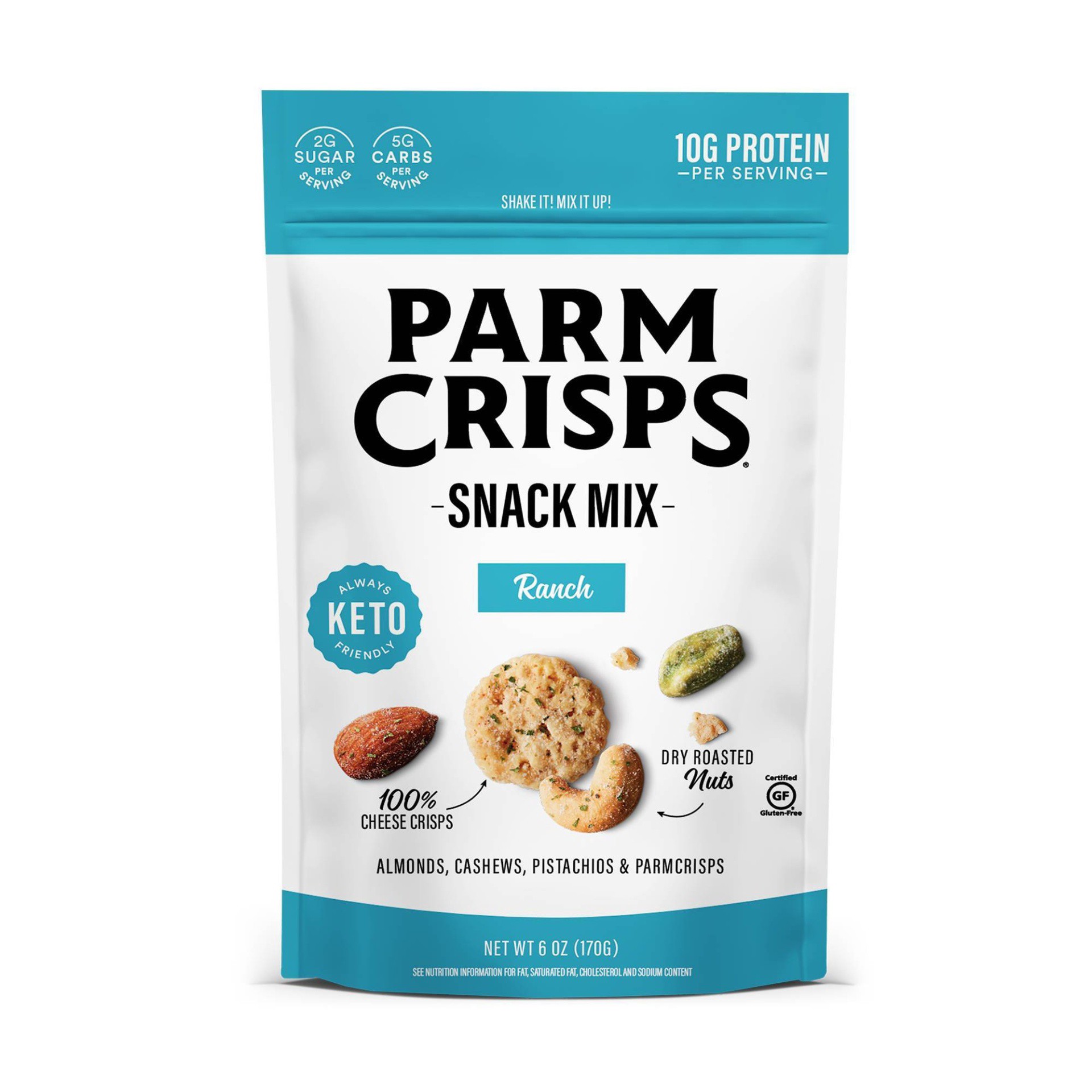 slide 1 of 7, ParmCrisps Ranch Snack Mix 6 oz, 6 oz