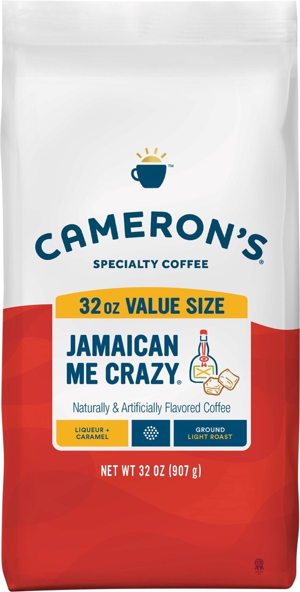 slide 4 of 5, Cameron'S Jamaican Me Crazy Ground Coff - 32 oz, 32 oz