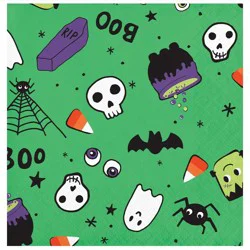Holiday Home 5" Boo Bash Cocktail Napkin