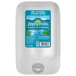 ZEPHYRHILLS Brand Florida Spring Water, 2.5-gallon plastic bottle