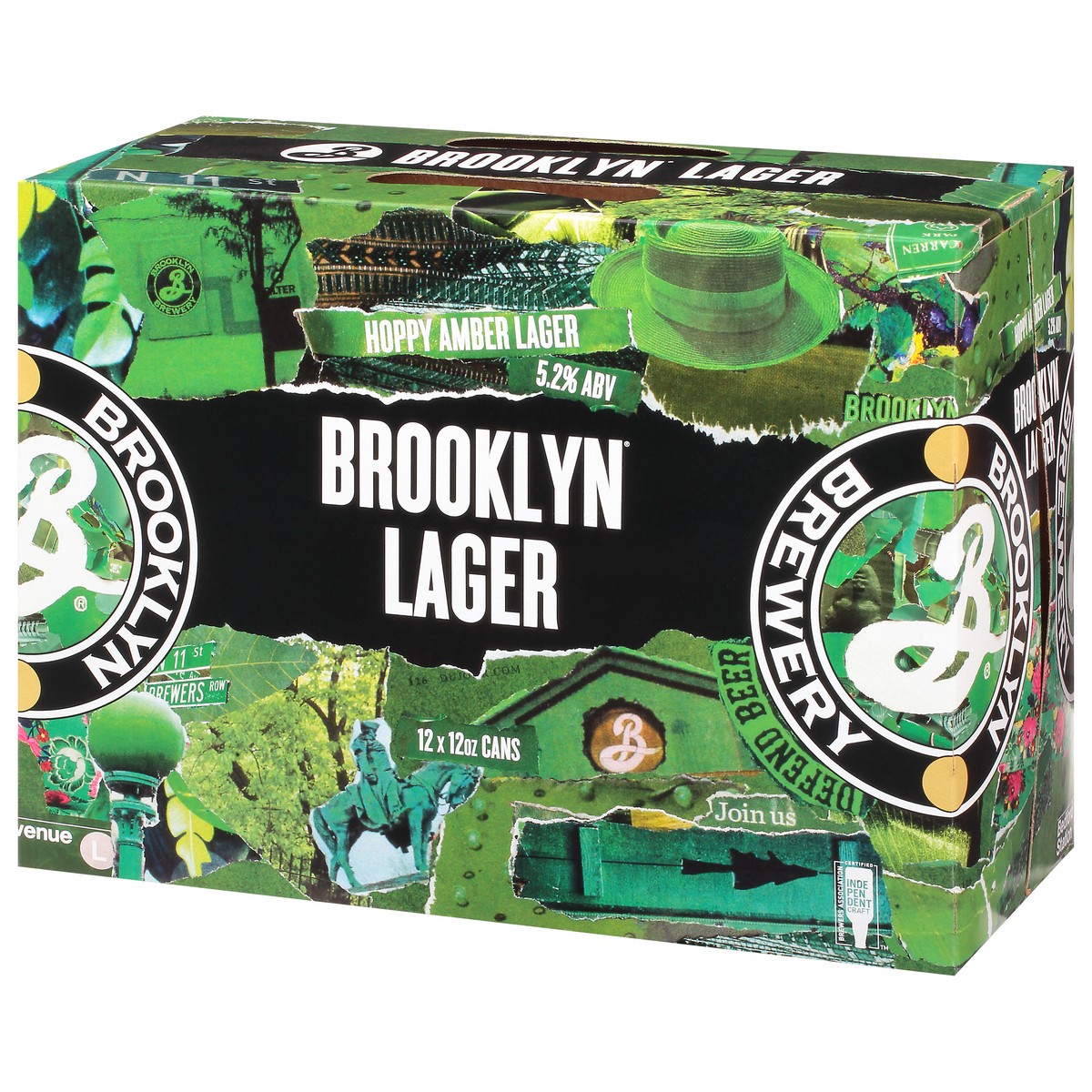 slide 10 of 11, Brooklyn Brewery Hoppy Amber Lager Beer 12-12 oz Cans, 12 ct