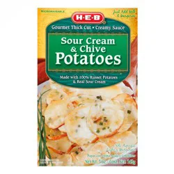 H-E-B Sour Cream & Chive Potatoes - Scalloped Potatoes