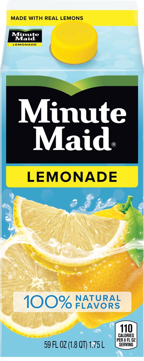 slide 4 of 5, Minute Maid Premium Lemonade 100% Natural Flavors, 59 fl oz, 