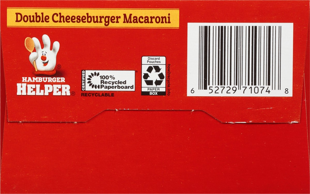 slide 5 of 14, Hamburger Helper Double Cheeseburger Macaroni Value Size 9.6 oz, 9.6 oz