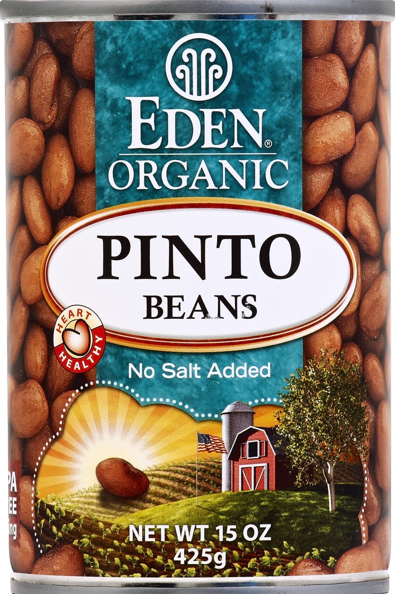 slide 2 of 2, Eden Foods Pinto Beans, 15 oz