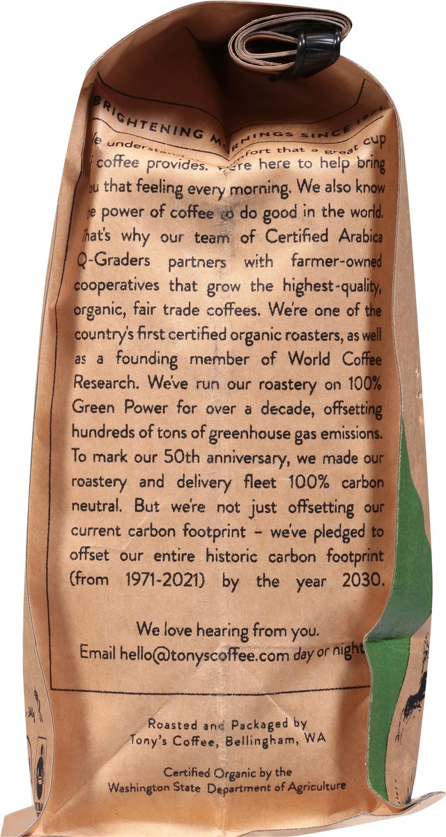 slide 2 of 9, Tony's Coffee Organic Drip Grind Dark Roast French Royale Coffee - 12 oz, 12 oz