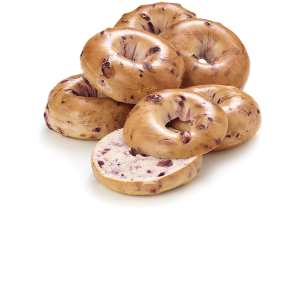 slide 1 of 1, Meijer Mini Bagels, Blueberry /, 10 ct; 18 oz