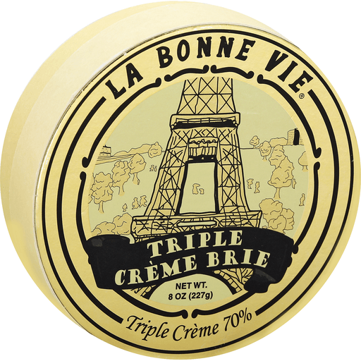 slide 2 of 2, La Bonne Vie Triple Creme Brie, 8 oz