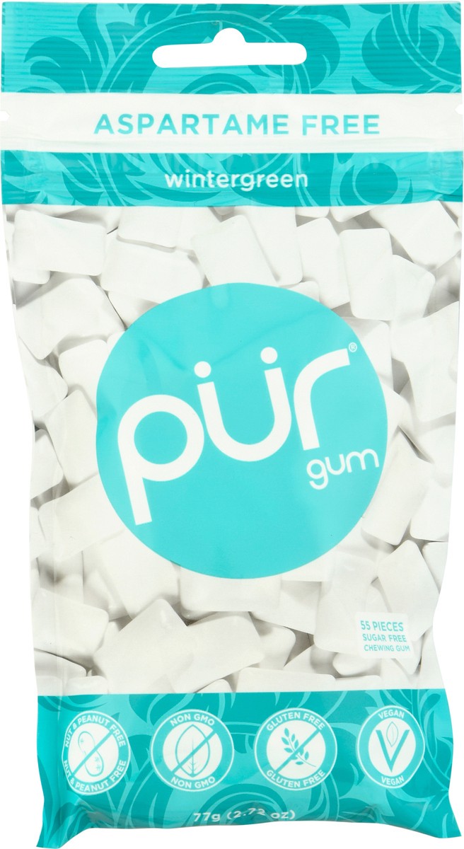 slide 1 of 3, Pur Gum Wintergreen, 2.72 oz