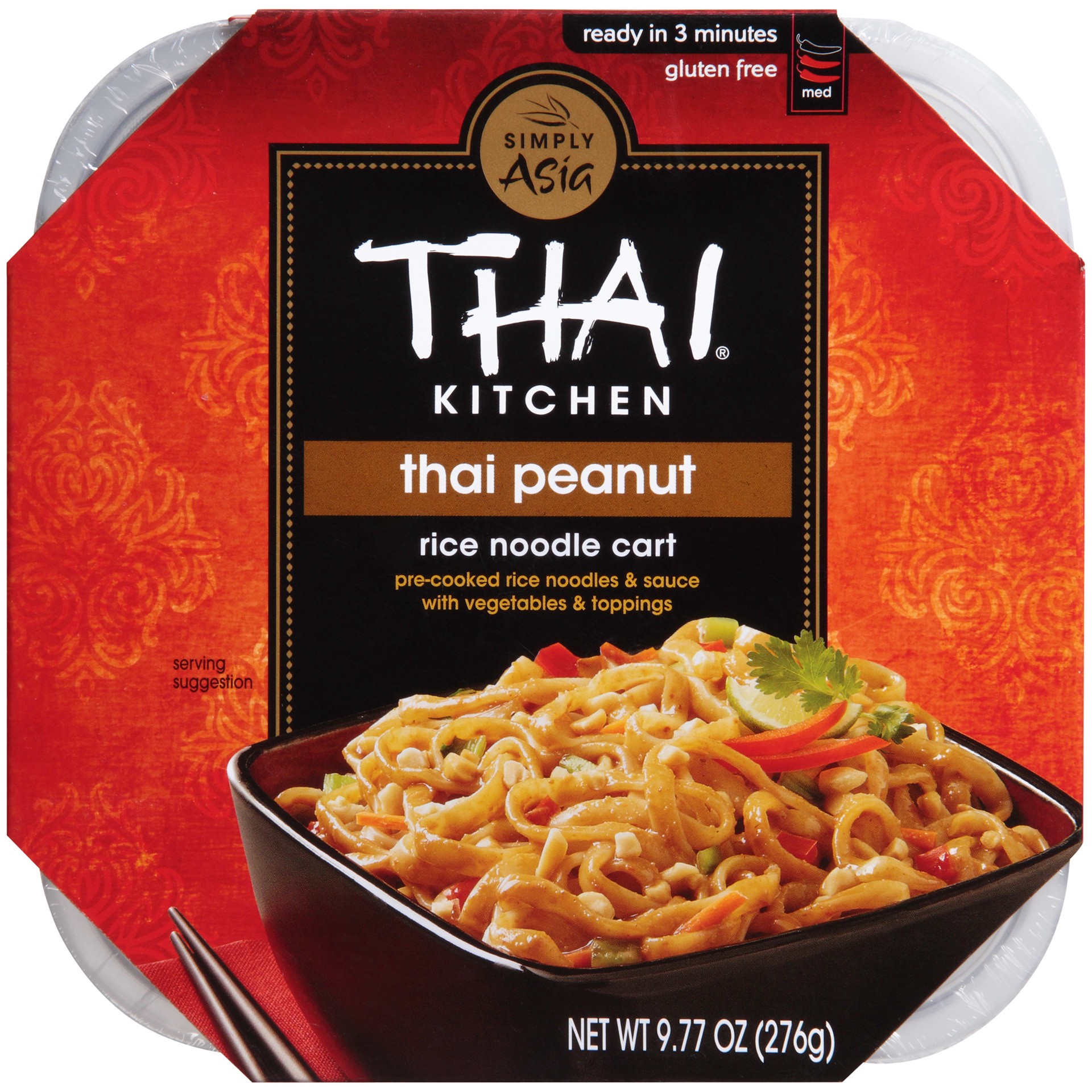 slide 1 of 2, Thai Kitchen Gluten Free Thai Peanut Rice Noodles & Sauce Meal, 