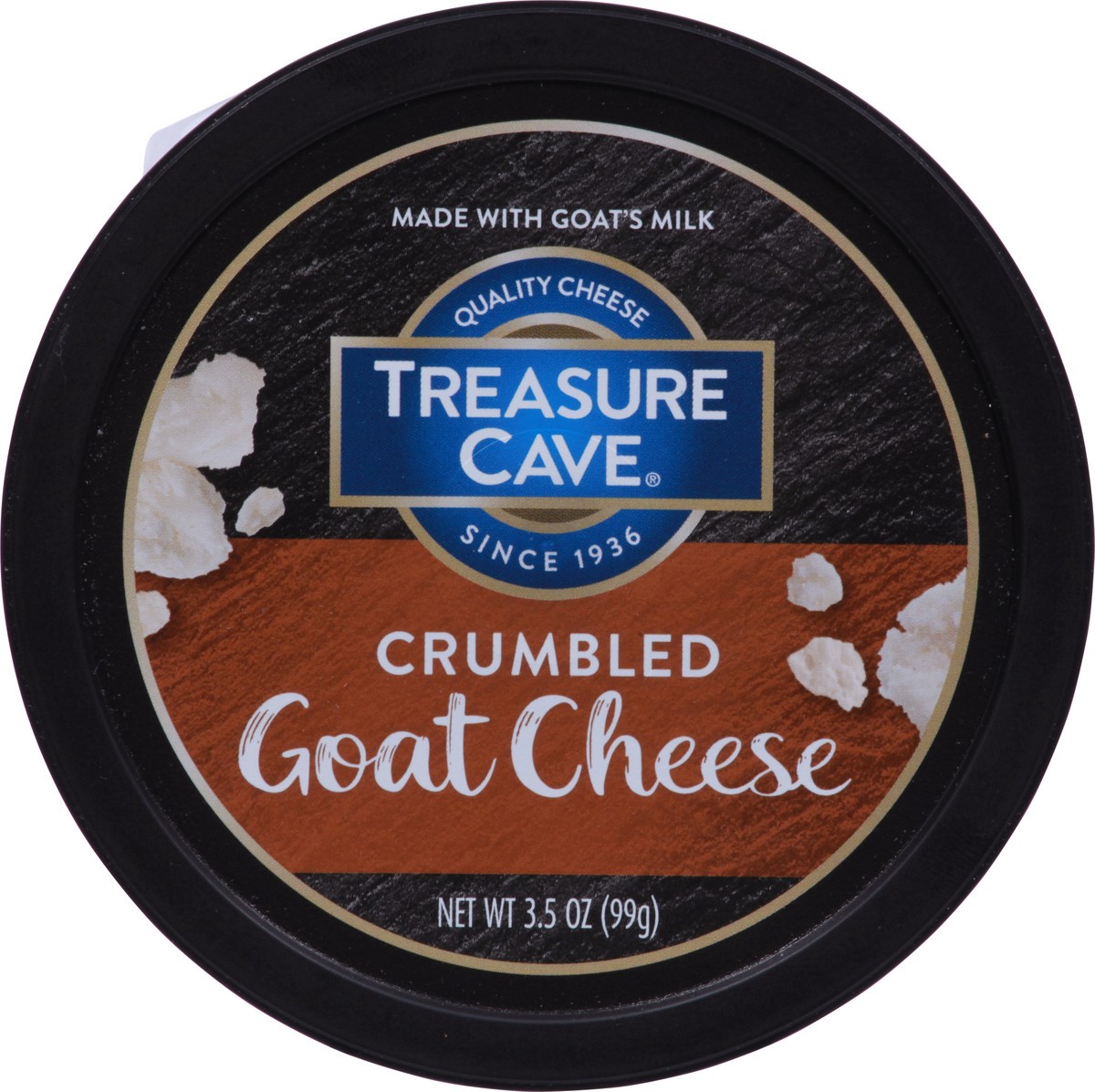 slide 6 of 14, Treasure Cave Crumbled Goat Cheese 3.5 oz, 3.5 oz