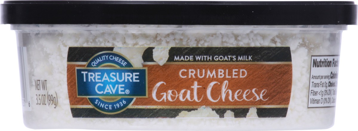 slide 7 of 14, Treasure Cave Crumbled Goat Cheese 3.5 oz, 3.5 oz