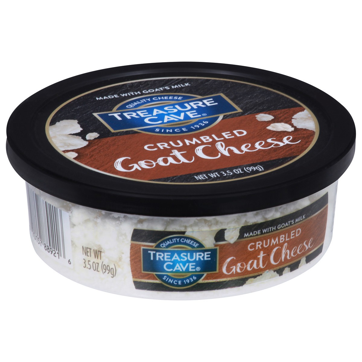 slide 9 of 14, Treasure Cave Crumbled Goat Cheese 3.5 oz, 3.5 oz