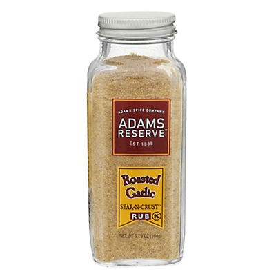 slide 1 of 1, Adams Reserve Roasted Garlic Sear-N-Crust, 5.79 oz
