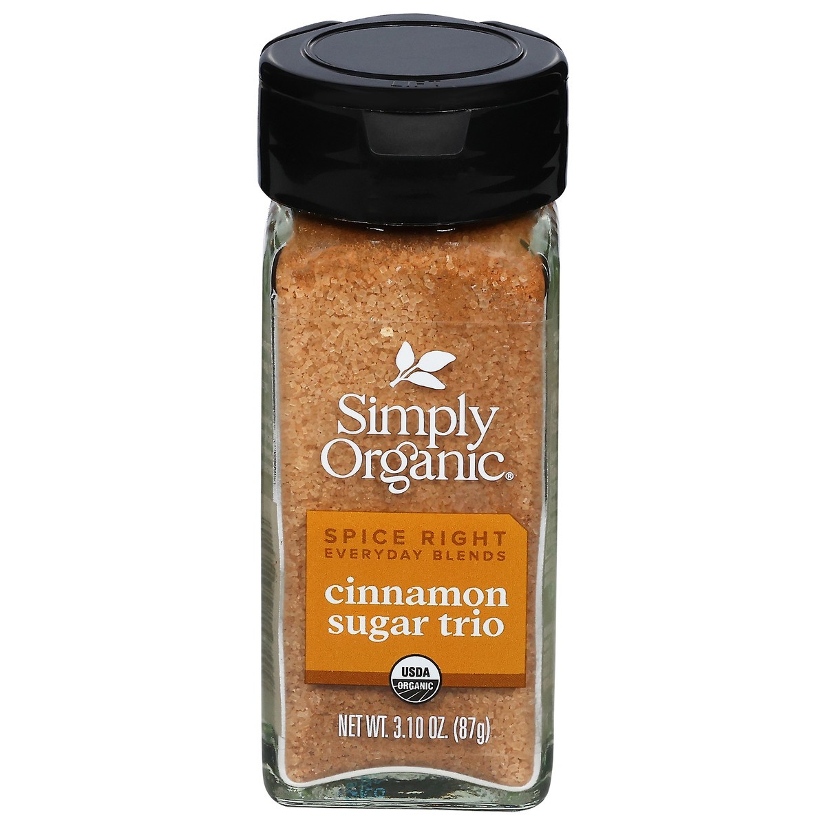 slide 1 of 2, Simply Organic Spice Right Cinnamon Sugar Trio Everyday Blends 3.10 oz, 3.1 oz