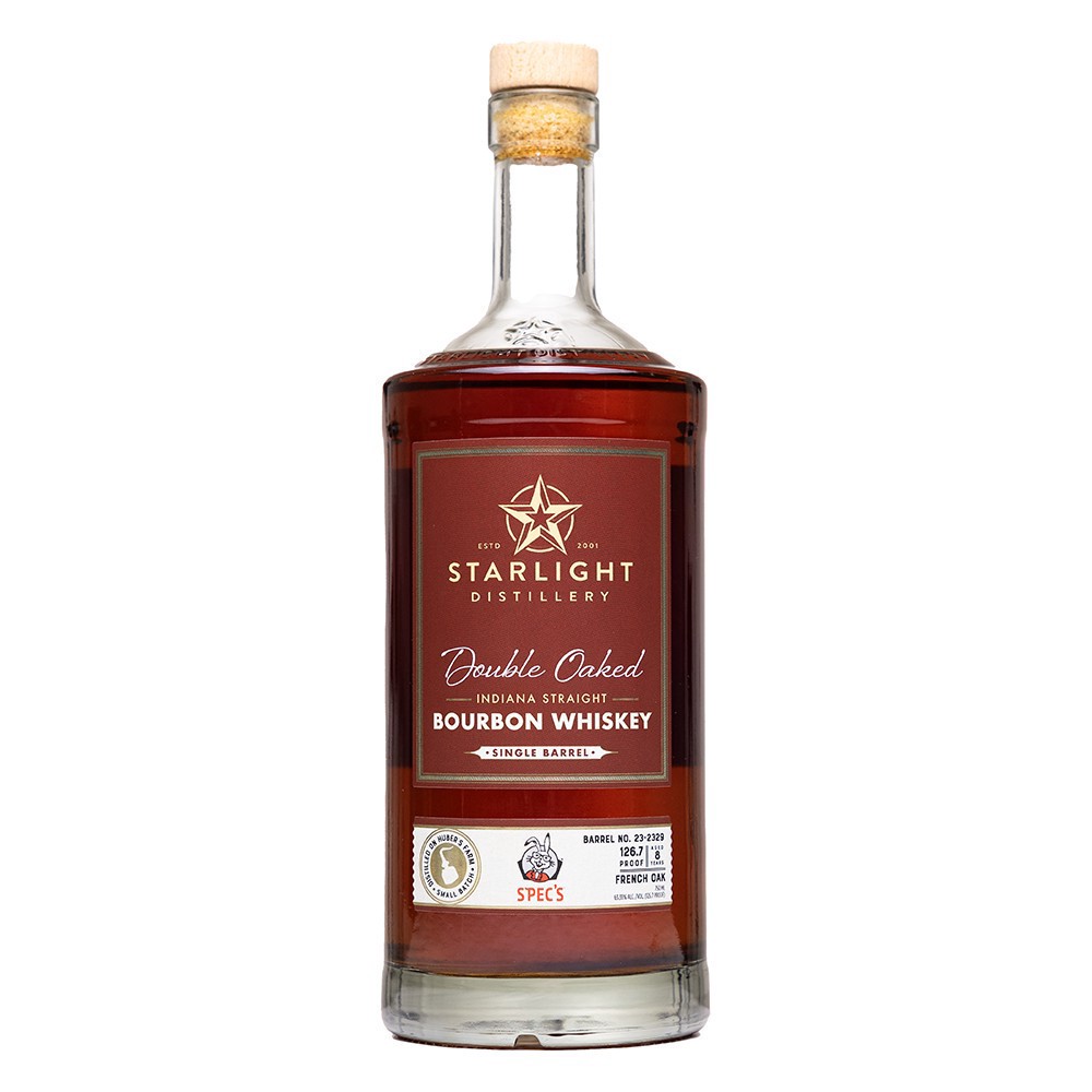 slide 1 of 1, Spec's Single Barrel - Starlight 7Yr Double Oak, 750 ml