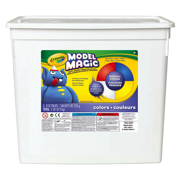 slide 1 of 3, Crayola Model Magic Modeling Compound, 8 oz