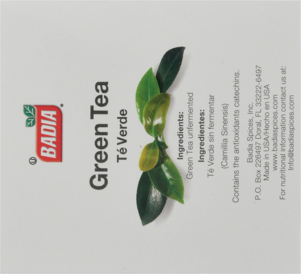 slide 9 of 16, Badia Te Verde (Green Tea Bags) - 0.049 oz, 0.049 oz