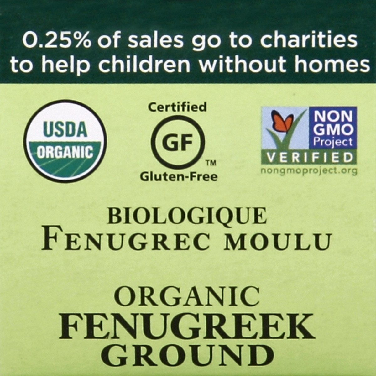 slide 2 of 4, Spicely Organic Spices Fenugreek Ground Ecobox, 0.45 oz