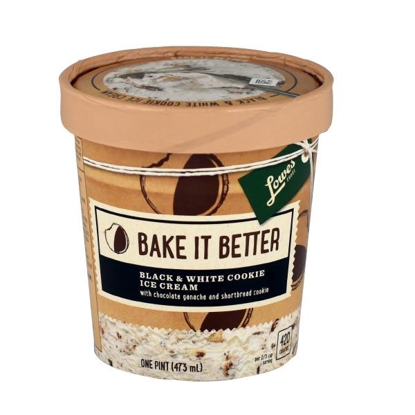 slide 1 of 1, Lowes Foods Bake It Better Ice Cream, 16 oz