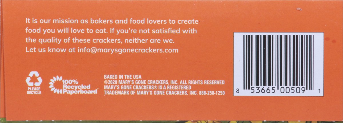 slide 3 of 9, Mary's Gone Crackers Gluten Free Super Seed Everything Crackers, 5.5 oz