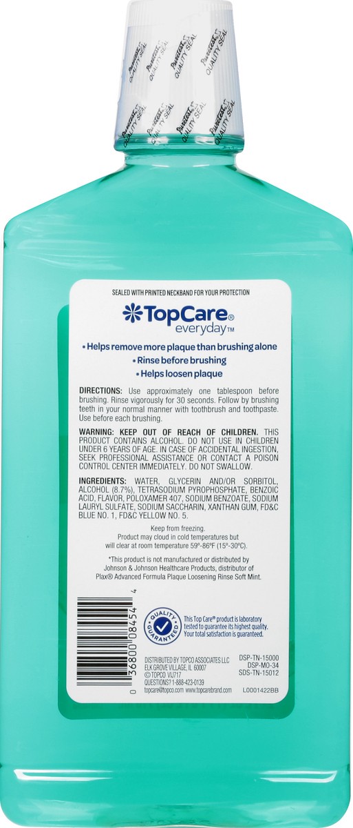 slide 5 of 9, TopCare Everyday Pre-Brush Mint Dental Rinse 24 oz, 24 oz